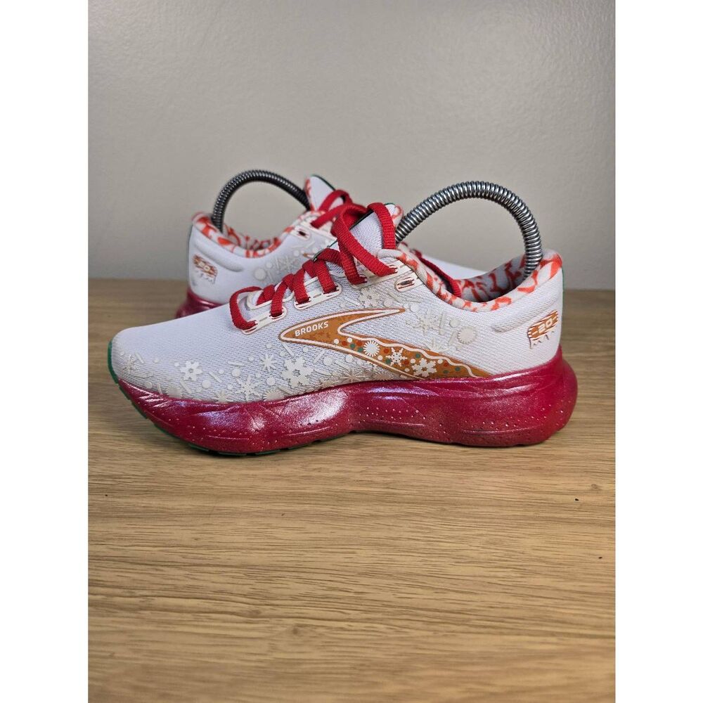 Brooks Glycerin 20 Run Merry Christmas Women’s Running Shoes Size 7.5 Limited - Picture 2 of 8